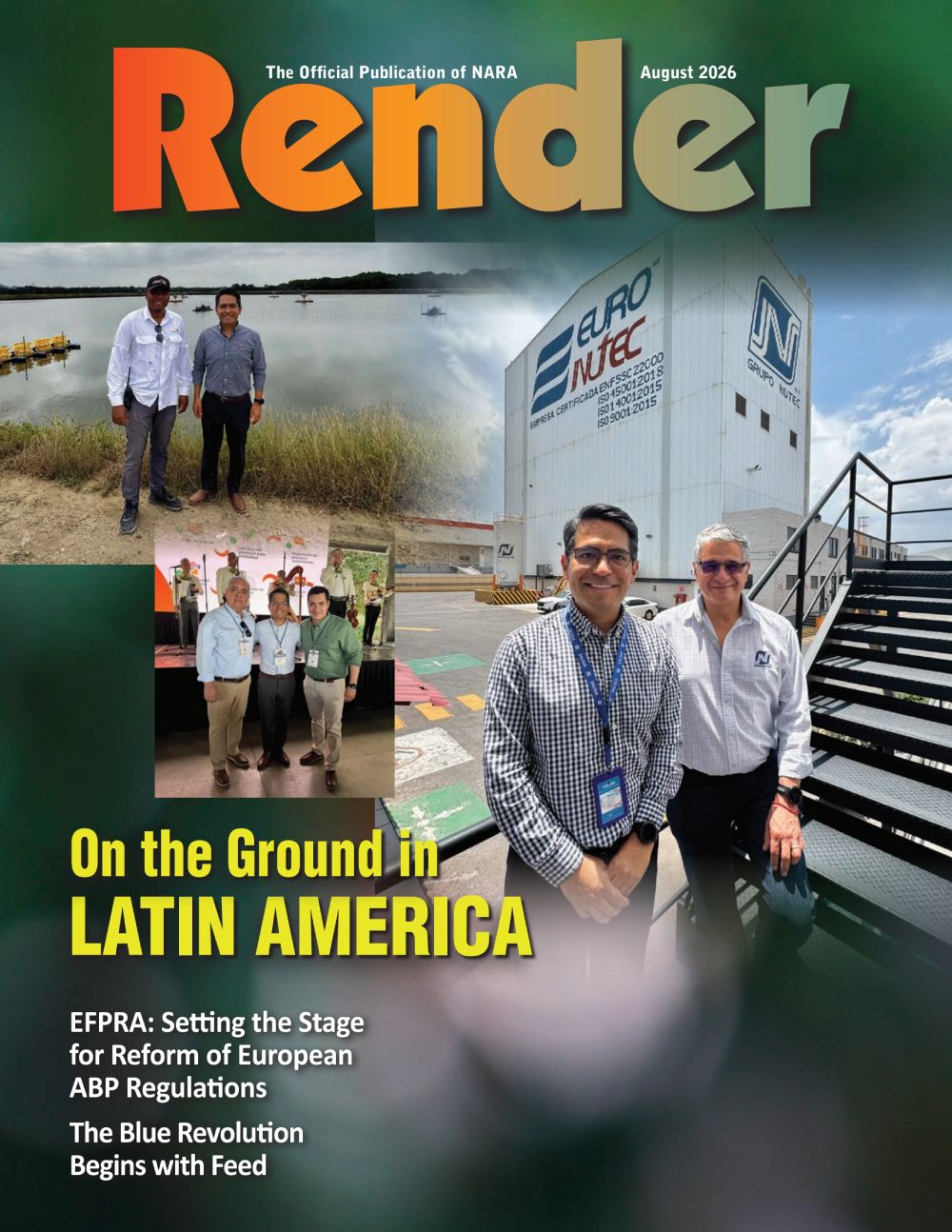 Render Magazine Cover August 2026
